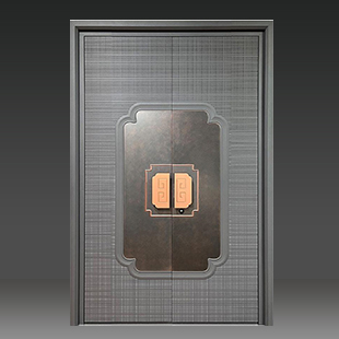 别墅双开入户门